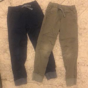Bundle of boys pull on pants by Cat & Jack, size 5T